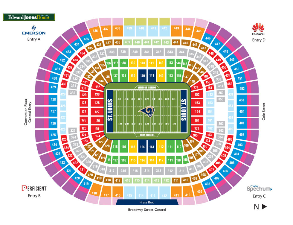 Coleman Coliseum Seating Chart Row Numbers